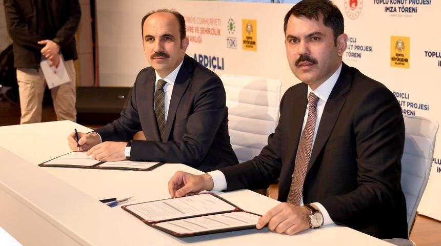 Sosyal Konut Kuraları Bakan Kurum&rsquo;un katılımıyla &ccedil;ekilecek