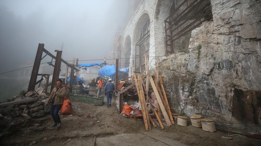 Sümela Manastırı'nın açılışı ertelendi