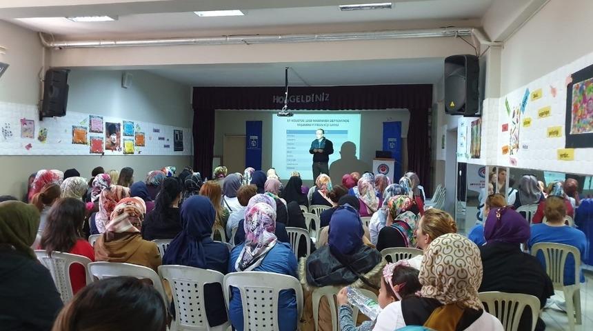 Kocaeli&rsquo;de anne ve &ccedil;ocuklarına afet eğitimi