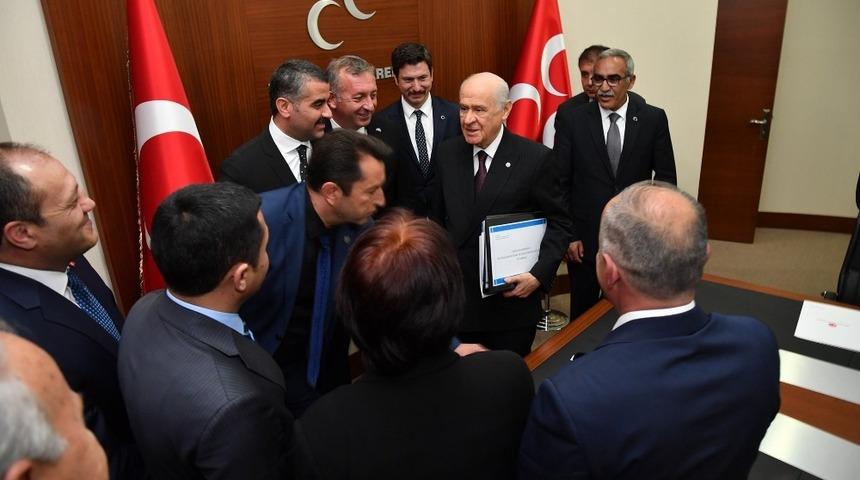 MHP İl Başkanı Avşar&rsquo;dan Ankara&rsquo;ya ziyaret