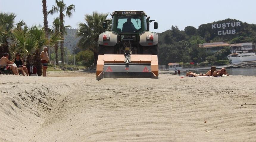 Aydın&rsquo;da sahiller yaza hazırlıyor