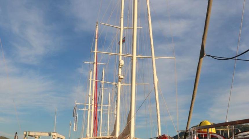 Bodrum'da, lüks yat fuarı