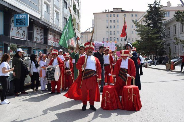 Engelliler haftası’nda farkındalık yürüyüşü