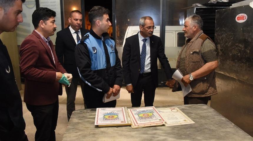 Bozdoğan’dan fırıncılara gece denetimi