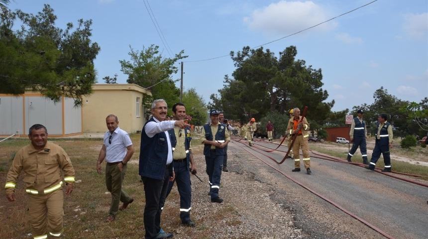 Mersin yangın sezonuna hazır