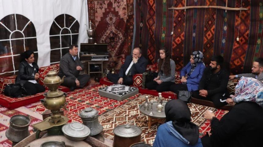 Başkan &Ouml;zl&uuml;&rsquo;den s&uuml;rpriz ziyaret