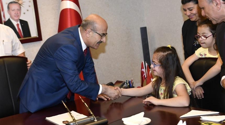 Engelliler Haftasında Vali Demirtaş’a ziyaret