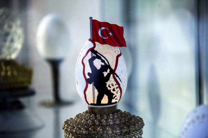 Gören hayran kalıyor! Yumurta kabukları sanat eserine dönüşüyor G1