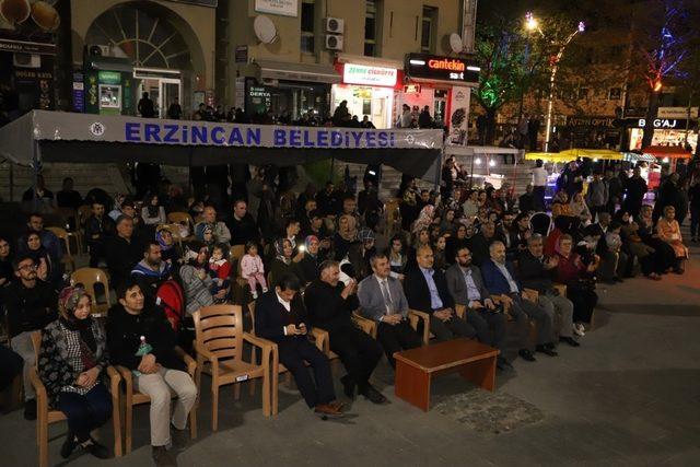 Erzincan’da Ramazan akşamları dolu dolu geçiyor