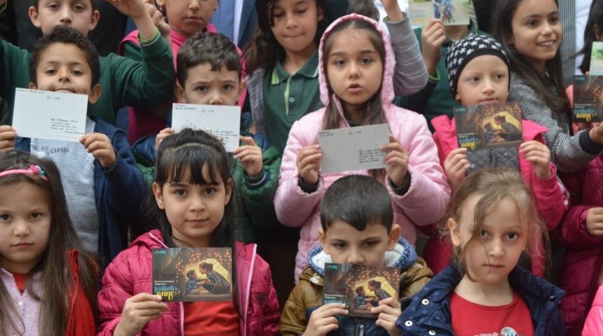 PTT&rsquo;nin Anneler G&uuml;n&uuml; kampanyasına &ouml;ğrencilerden destek