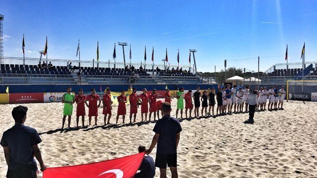 Plaj Futbolu Milli Takımı, Çekya’yı 5-1 yendi