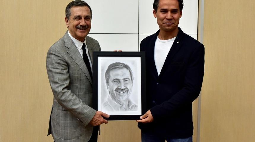 Gazi Sel’den Başkan Ataç’a özel hediye