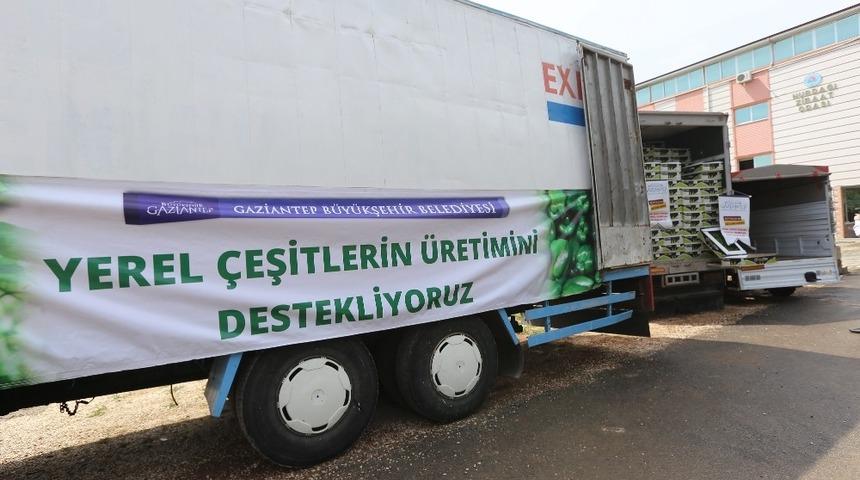 Gaziantep&rsquo;te &uuml;reticiye destek