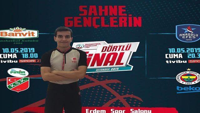 Aydınlı basketbol hakeminden büyük başarı