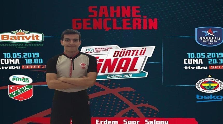 Aydınlı basketbol hakeminden büyük başarı