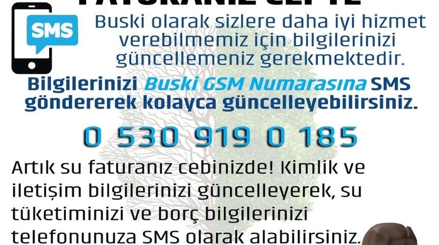 Su faturaları artık cebinizde