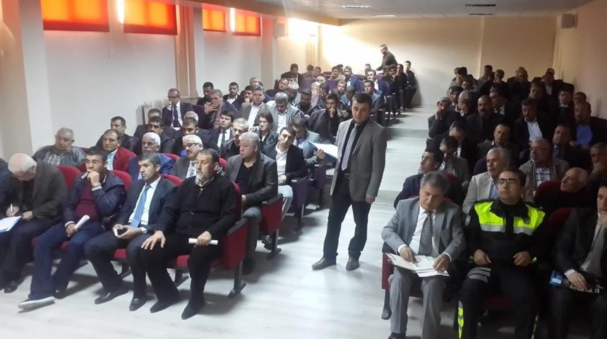 Polis ve Jandarmadan şof&ouml;rlere ortak eğitim