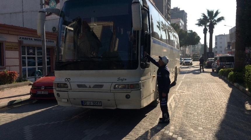 Manisa&rsquo;da konforlu ulaşım i&ccedil;in sıkı denetim