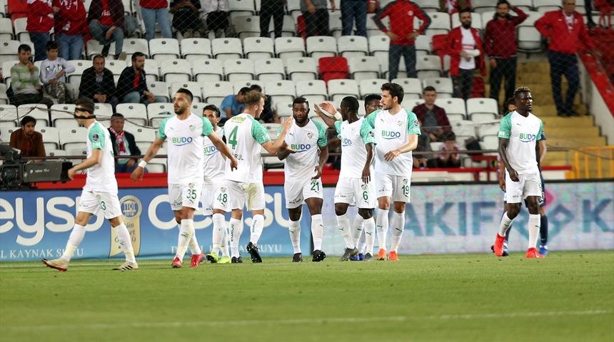 Antalyaspor 0 - 1 Bursaspor (Spor Toto Süper Lig puan durumu)