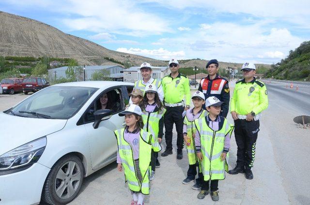 Darende’de Trafik Haftası etkinliği