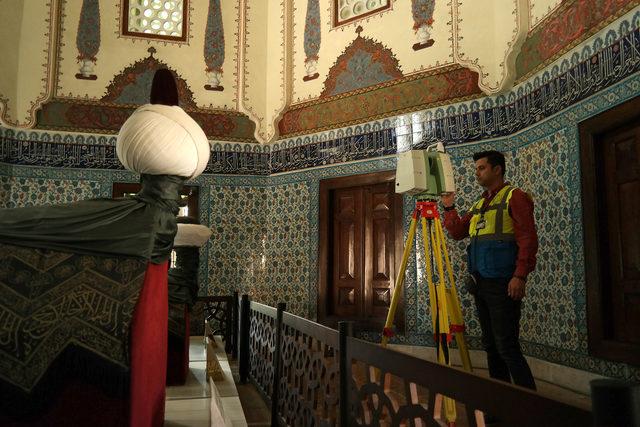 Bursa'da tarihi mekanlar lazer ile modellenerek koruma altına alınıyor