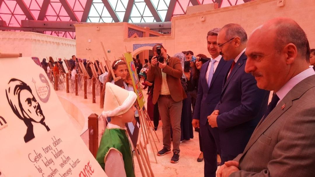 Odunpazarı Yunus Emre Eğitim B&ouml;lgesi&rsquo;nden, &lsquo;&rsquo;Hayalimdeki Yunus Emre&rsquo;&rsquo; resim sergisi