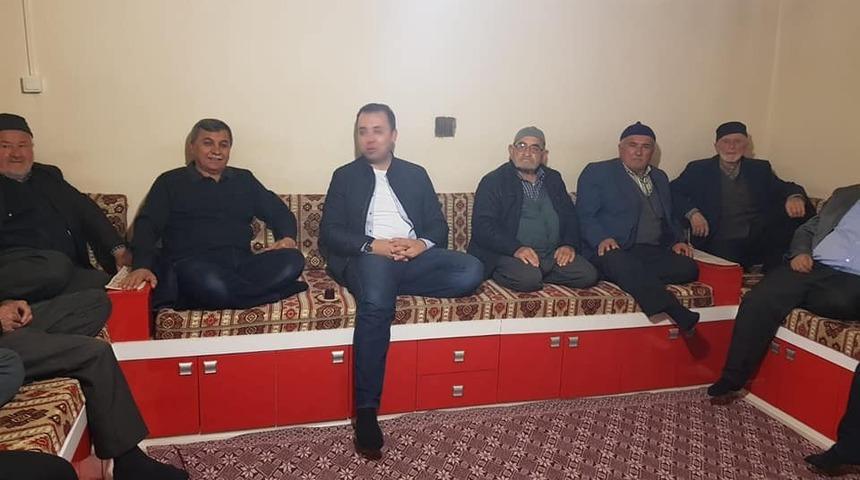 Kaymakam Arcaklıoğlu ve Başkan Teke her g&uuml;n bir k&ouml;y&uuml; ziyaret ediyor