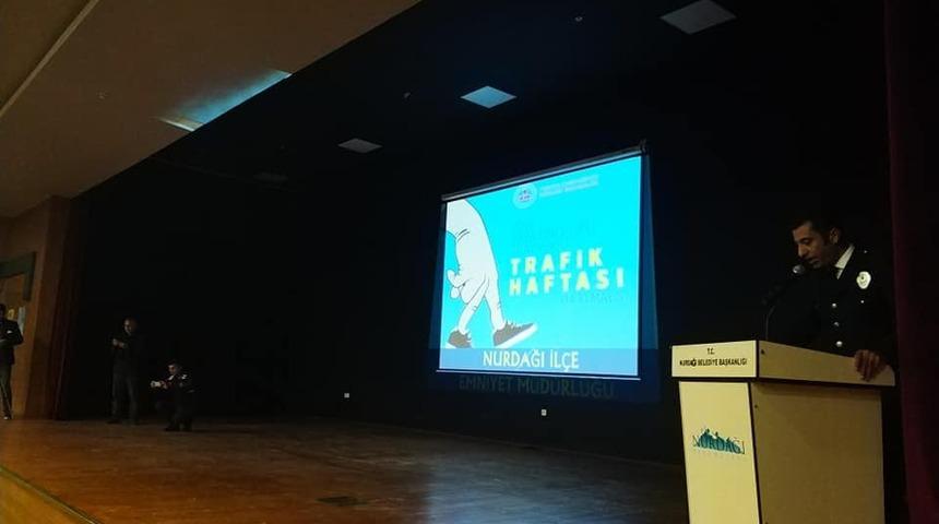 Nurdağı&rsquo;nda Trafik Haftası etkinliği