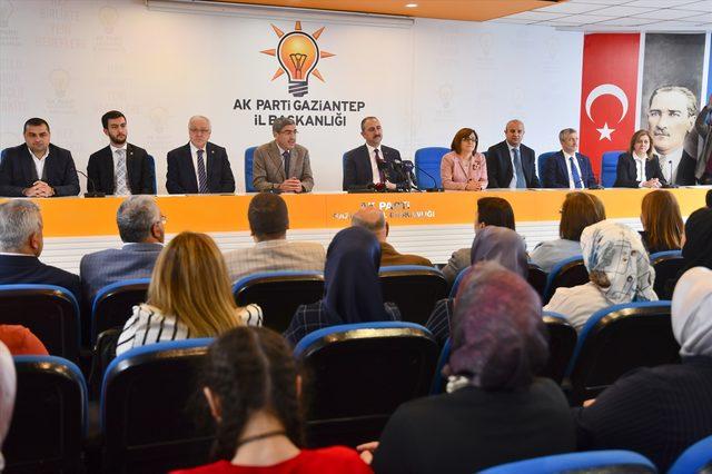 Adalet Bakanı Gül, Gaziantep'te