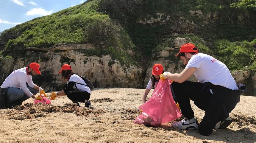 T&uuml;rk Akım projesi b&ouml;lgesinde &ccedil;evre temizliği