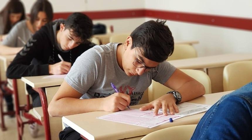 &Ouml;zel Bilge Koleji&rsquo;nde YKS provası