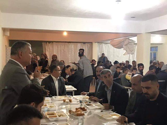 Adıyaman şehidi için iftar yemeği