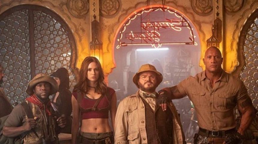 Yeni Jumanji'den ilk fotoğraflar