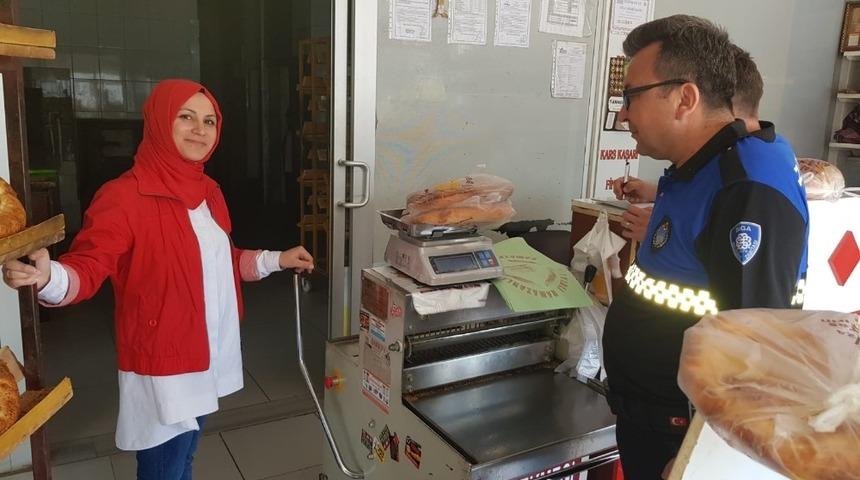 Biga Zabıtası&rsquo;ndan fırınlara Ramazan denetimi