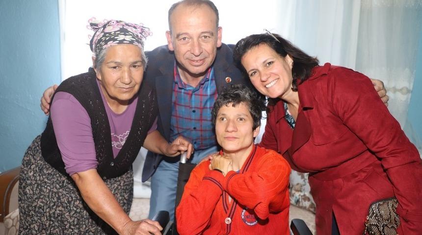 Başkan Akın&rsquo;a &Ccedil;epnibektaş Mahallesinde sıcak karşılama