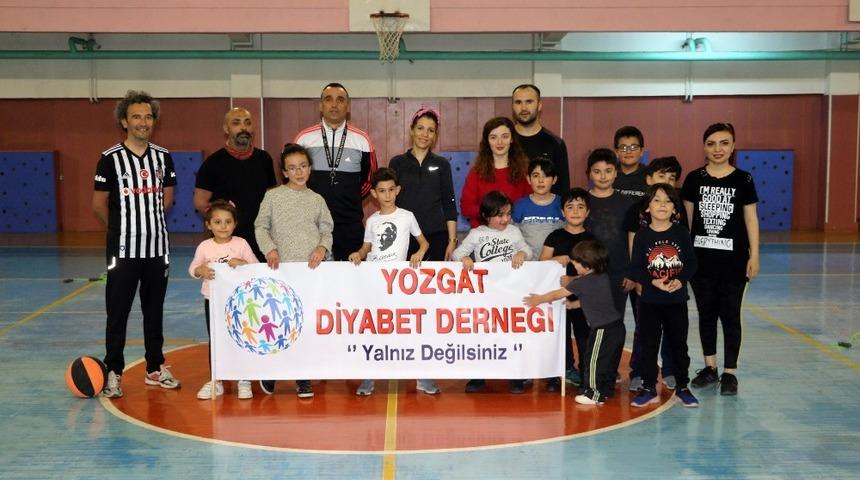 Diyabet i&ccedil;in spor yaptılar