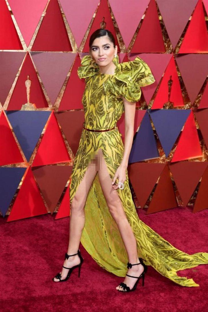 Frikiğiyle Oscar ödül törenine damga vurdu G2