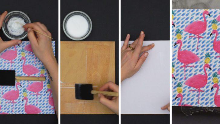 Evde Ahşaba Fotoğraf Basma