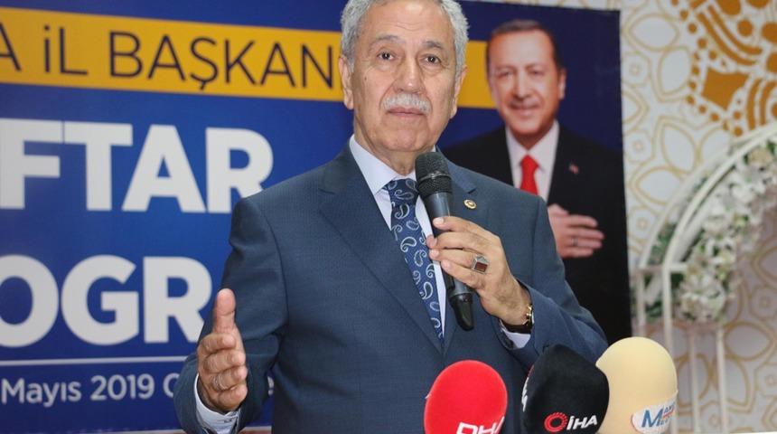 Bülent Arınç'tan İstanbul seçimi açıklaması