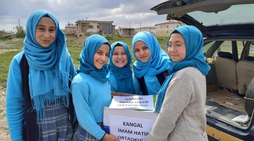 &Ouml;ğrencilerden &ouml;rnek davranış