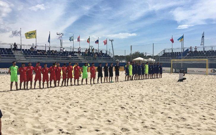 Plaj Futbolu Milli Takımı, Yunanistan karşısında mağlup oldu