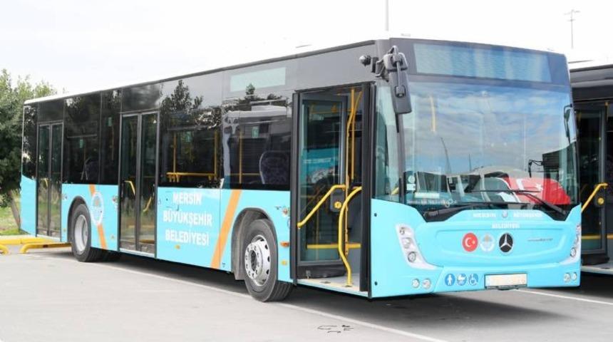 Mersin’de milli bayramlarda da toplu taşıma ücretsiz olacak
