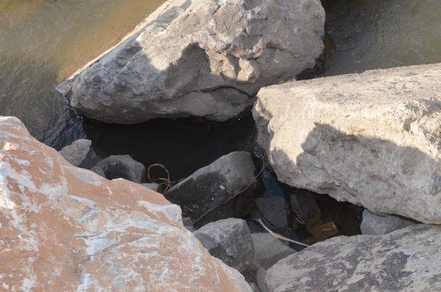 Büyük Menderes Nehri kenarında bulunan el bombası korkuttu