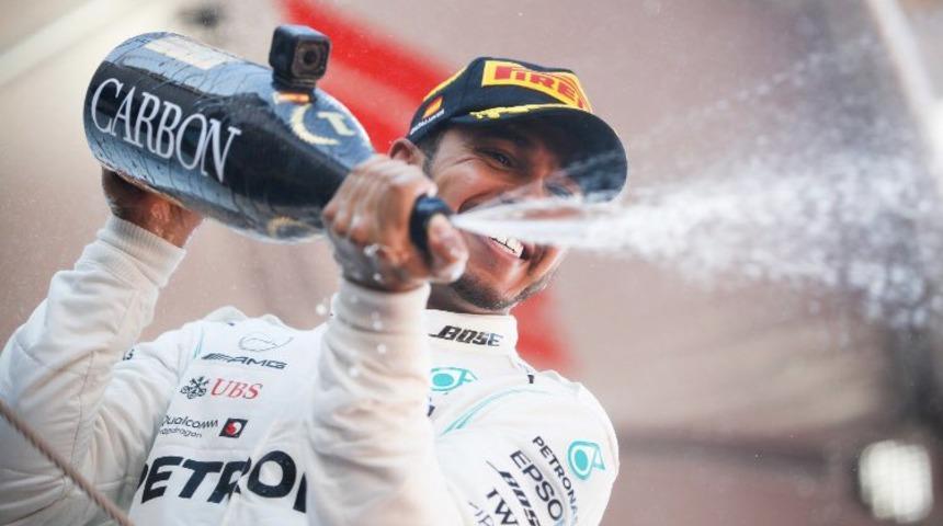 Britanya'da zafer Lewis Hamilton'ın