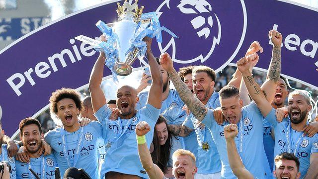 Premier Lig'de şampiyon Manchester City