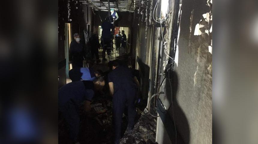 Profes&ouml;r&uuml;n odasını yakan hasta yakını tutuklandı