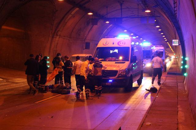 Dolmabahçe Tüneli'nde kaza:1 ölü