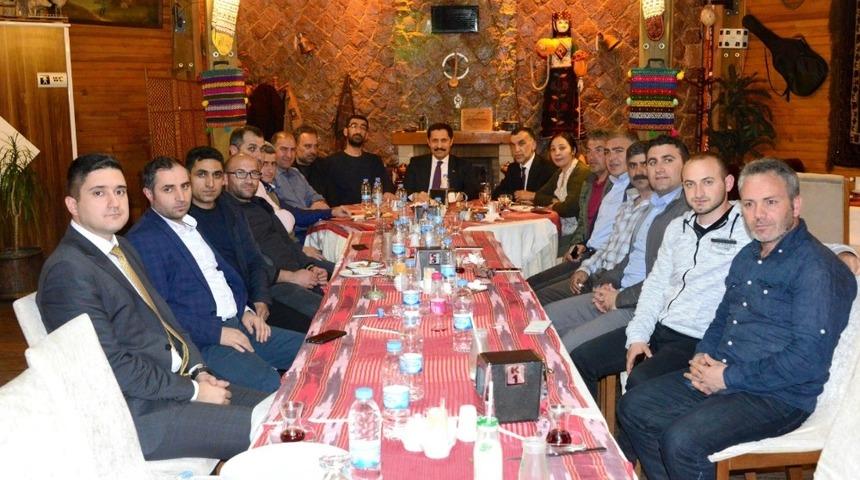 Vali Masatlı, Basın Mensupları ile buluştu