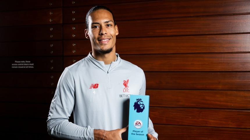 Virgil van Dijk'a bir ödül daha