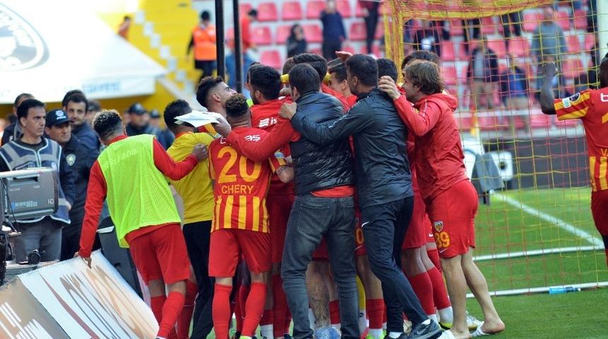 Kayserispor 5 hafta sonra kazandı